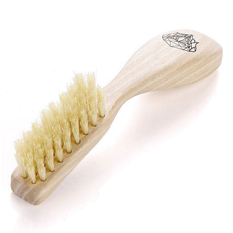 Kent – Handmade Dual-Timber White Bristle Brush MHS18