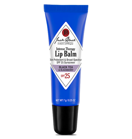 Jack Black – Intense Therapy Lip Balm SPF 25 with Black Tea & Blackberry