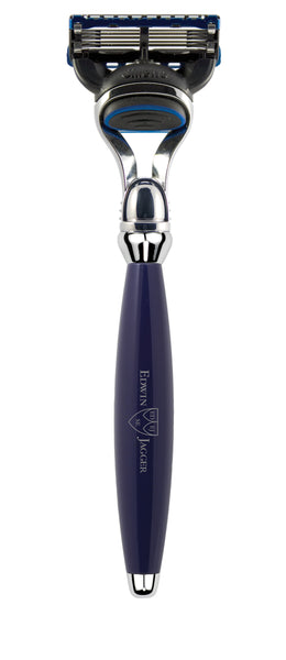 Edwin Jagger – Bulbous Blue Fusion Razor Edwin Jagger – Bulbous Blue Fusion Razor