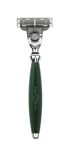 Edwin Jagger – Bulbous Green Mach3 Razor Edwin Jagger – Bulbous Green Mach3 Razor