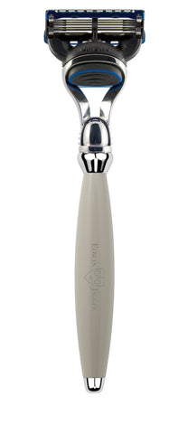Edwin Jagger – Bulbous Satin Chrome Fusion Razor