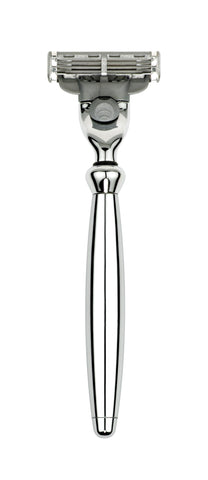 Edwin Jagger – Bulbous Satin Chrome Fusion Razor