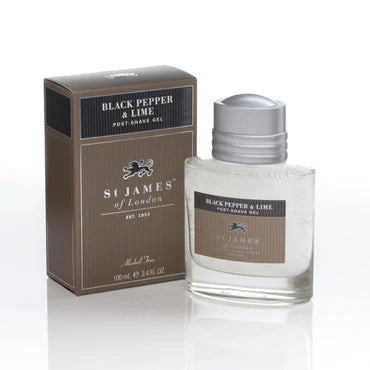 St. James of London – Black Pepper & Lime Post Shave Gel St. James of London – Black Pepper & Lime Post Shave Gel