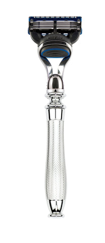 Edwin Jagger – Bulbous Satin Chrome Fusion Razor