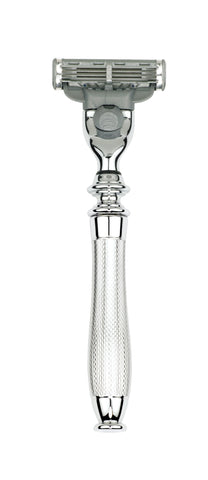 Edwin Jagger – Bulbous Satin Chrome Fusion Razor