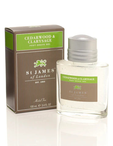 St. James of London – Cedarwood & Clarysage Post Shave Gel