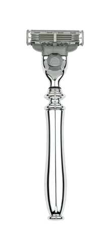 Edwin Jagger – Bulbous Satin Chrome Fusion Razor