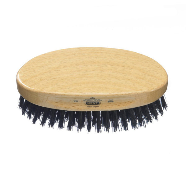 Kent – Military Beech Wood Black Bristle Brush MG2