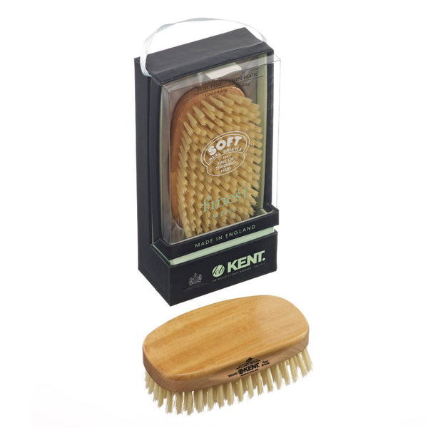 Kent – Military Soft White Bristle Brush MS23D