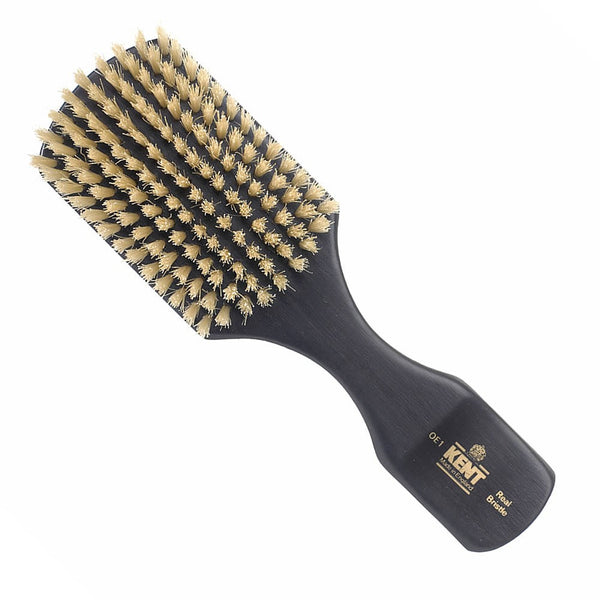 Kent – Rectangular Club Ebony Wood White Bristle Brush OE1 Kent – Rectangular Club Ebony Wood White Bristle Brush OE1