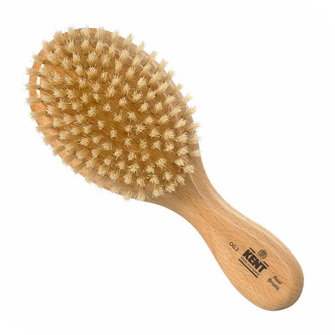 Kent – Oval White Bristle Brush OG3