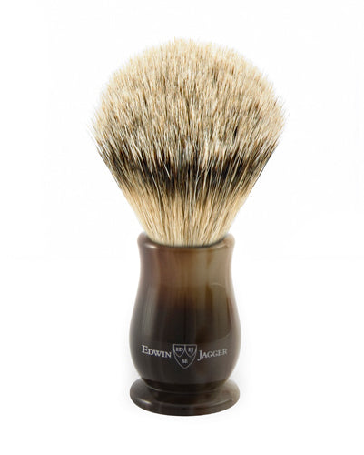 Edwin Jagger – Chatsworth Imitation Horn Silver Tip Shaving Brush Edwin Jagger – Chatsworth Imitation Horn Silver Tip Shaving Brush