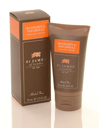 St. James of London – Mandarin & Patchouli Shave Cream