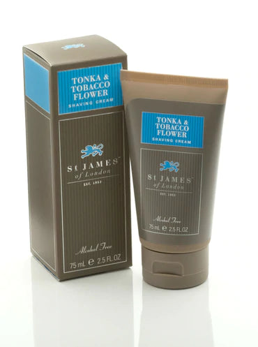 St. James of London – Tonka & Tobacco Flower Shave Cream