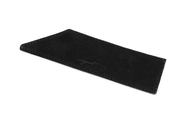 August Grooming – Black Suede Comb Case August Grooming – Black Suede Comb Case