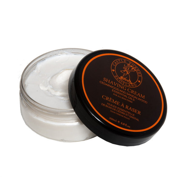Castle Forbes – Cedarwood & Sandalwood Shaving Cream