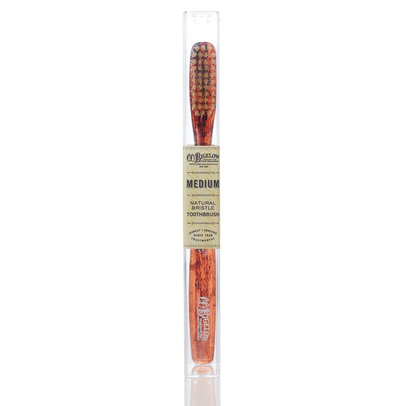 C.O. Bigelow – Natural Bristle Toothbrush Tortoise handle C.O. Bigelow – Natural Bristle Toothbrush Tortoise handle