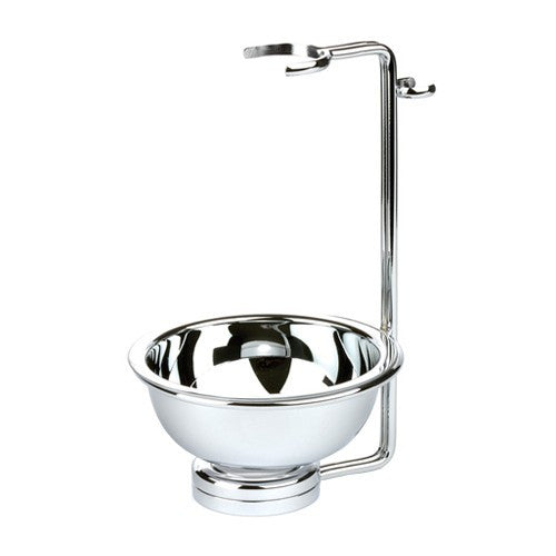 Edwin Jagger – Chrome Double Wire Razor, Brush & Bowl Stand Edwin Jagger – Chrome Double Wire Razor, Brush & Bowl Stand