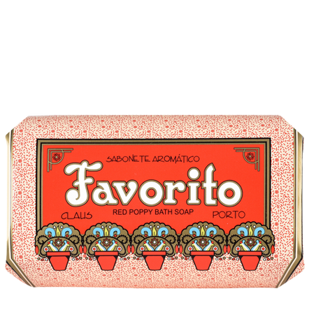 Claus Porto – Favorito (Red Poppy) Soap Bar