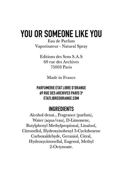 Etat Libre D'Orange – You or Someone Like You EDP