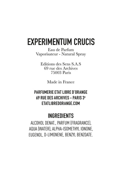 Etat Libre D'Orange – Experimentum Crucis EDP