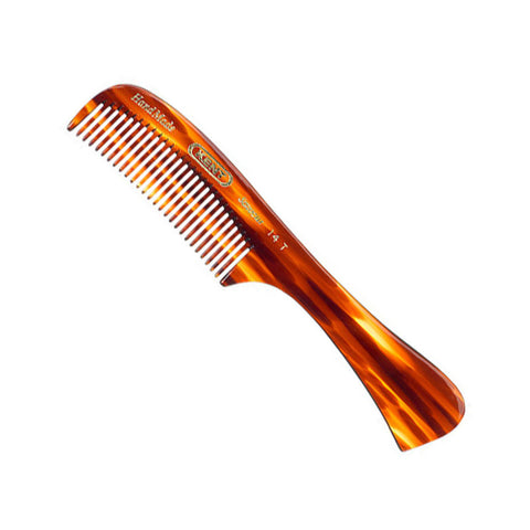 August Grooming – Tan Suede Comb Case