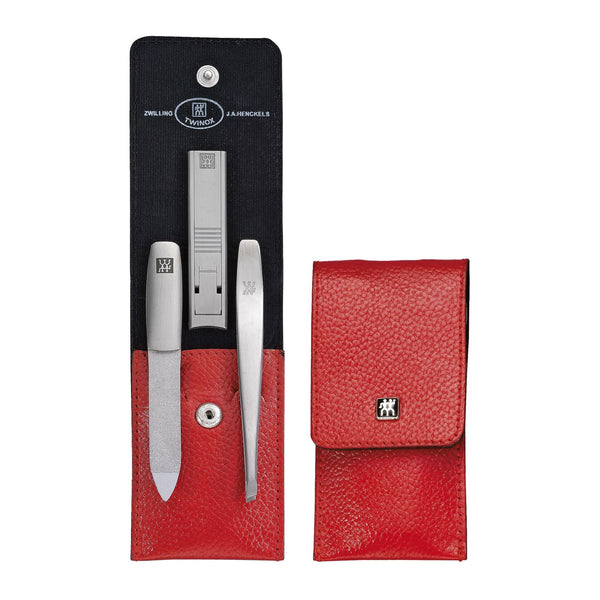 Zwilling – Twinox 3 piece Grooming Set Red