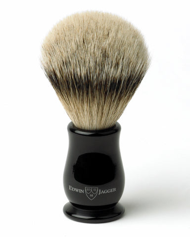 Edwin Jagger – Chatsworth Imitation Ebony Super Badger Shaving Brush