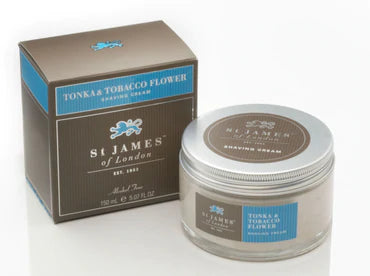 St. James of London – Tonka & Tobacco Flower Shave Cream