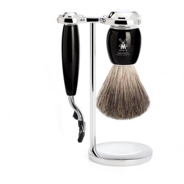 Mühle – Vivo Shaving Set - Black Resin